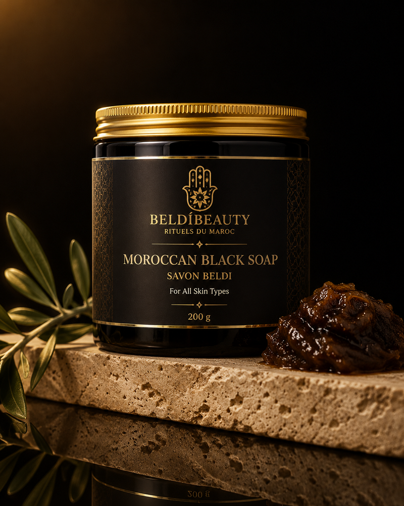 MOROCCAN BLACK SOAP 200g